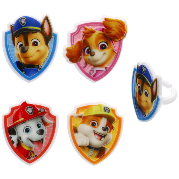PAW Patrol Pups to the Rescue Cupcake Rings