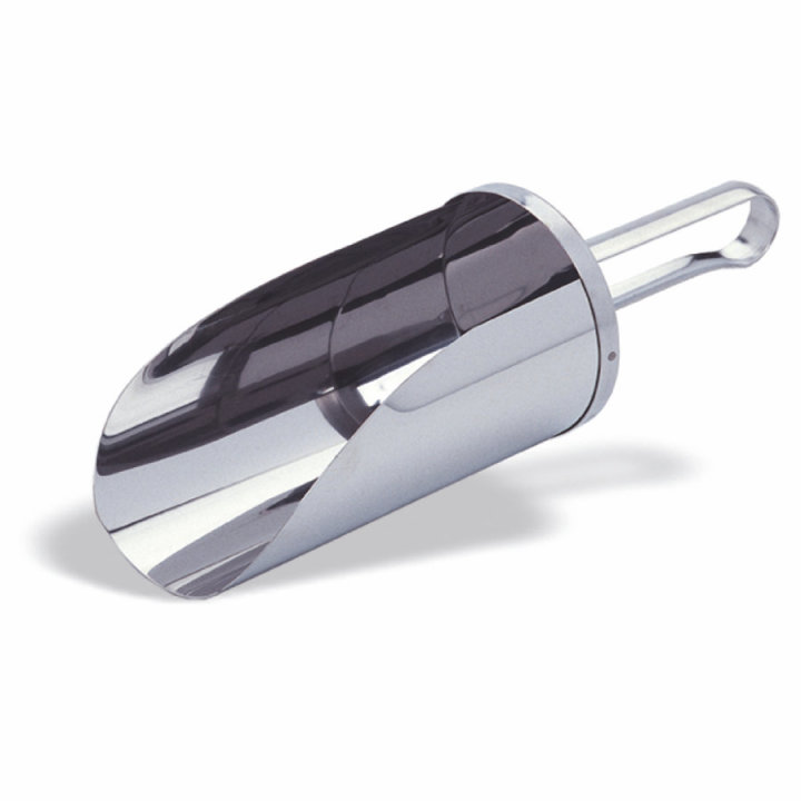 Scoop 0.1 liter stainless steel