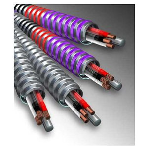 3105-42-01, MC-Quik® Lite Cable™ Cable, Aluminum Armor, Brown/Grey/Orange