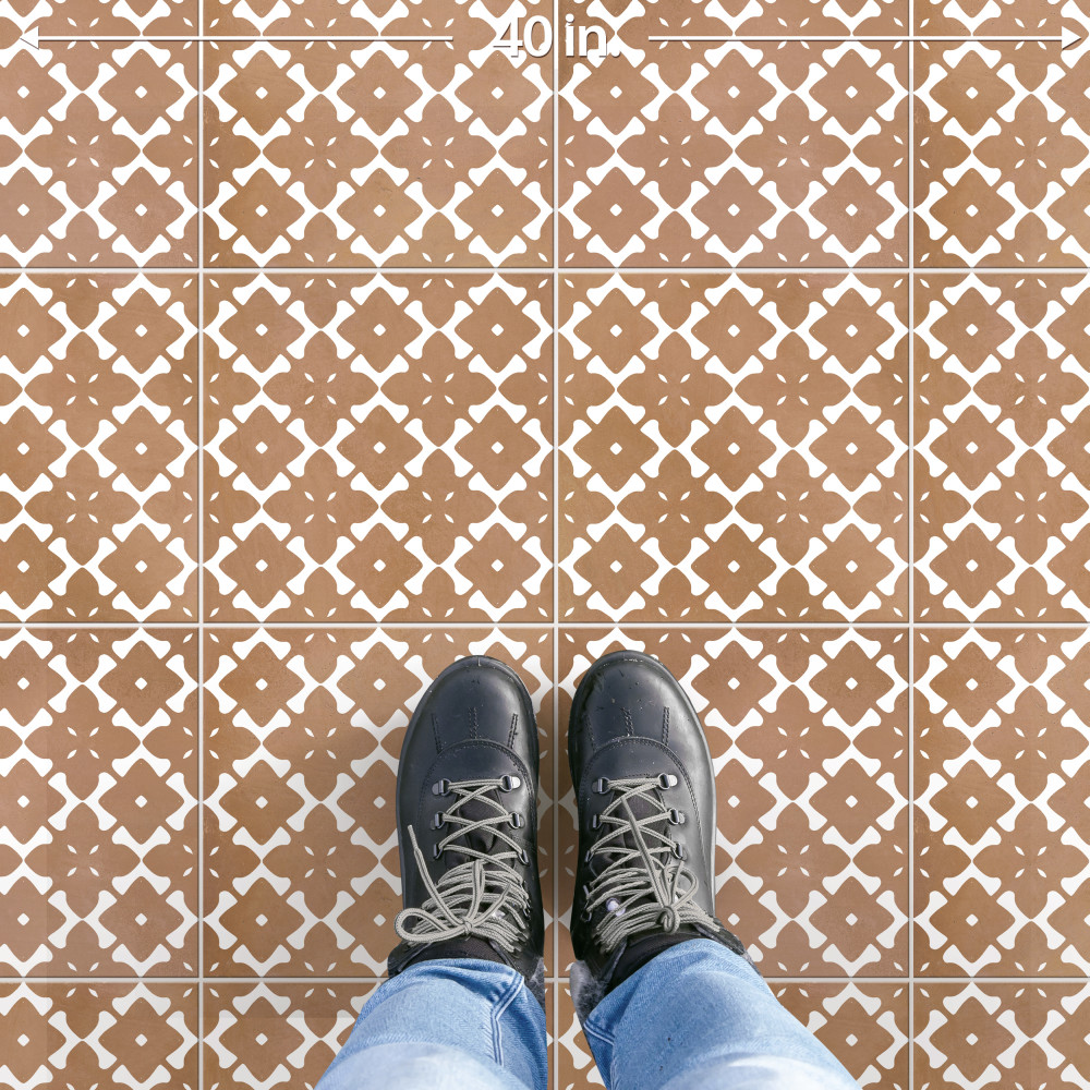 Bari Fortuna Terra 12-7/8 in. x 12-7/8 in. Porcelain Floor and Wall Tile