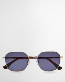 Angular Sunglasses Gold Metal