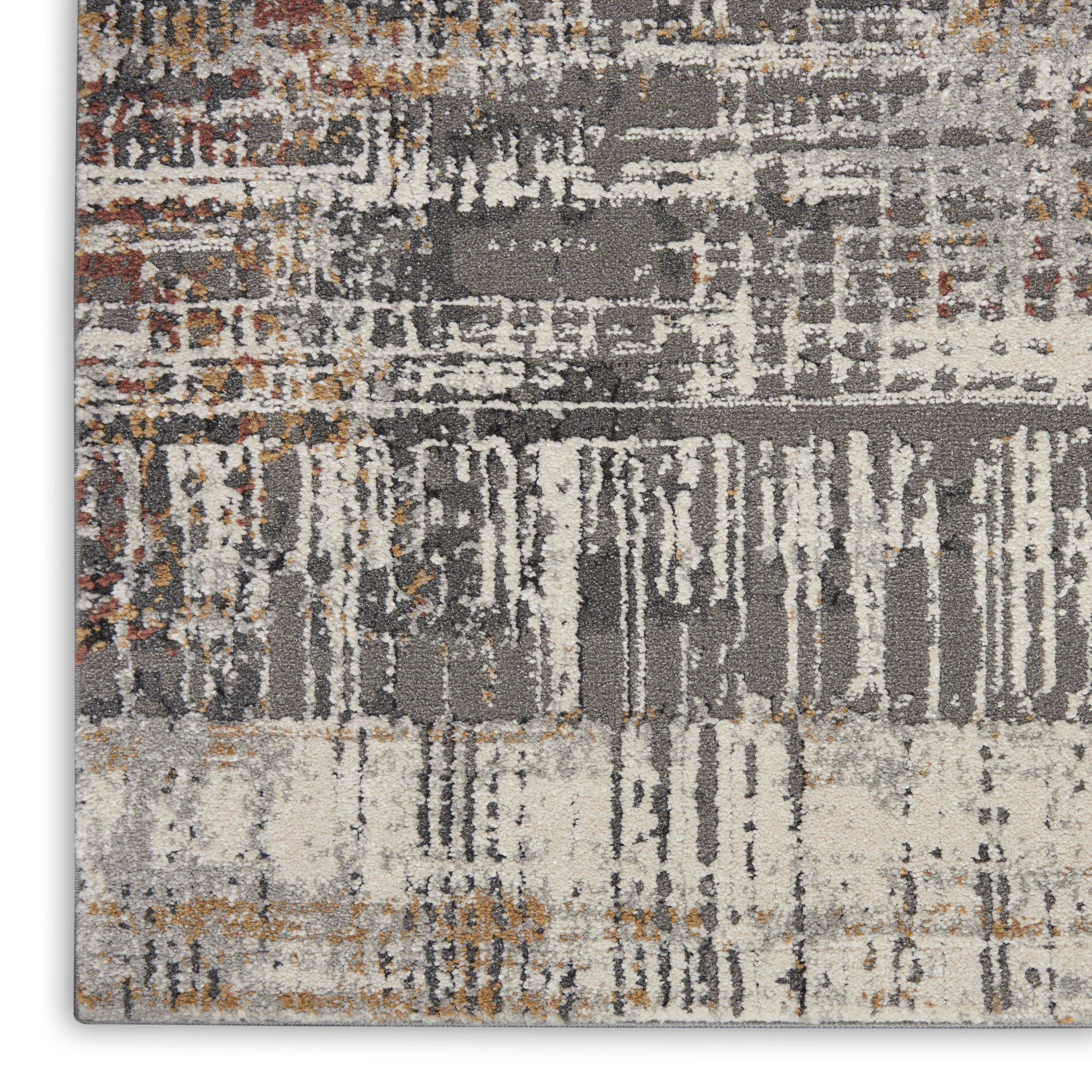 Nourison Tangra 7'10" x 9'10" Multicolor Modern Indoor Rug