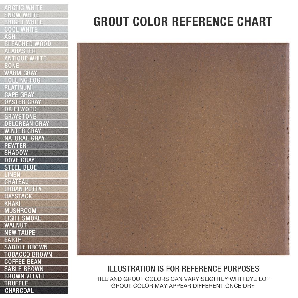 Quarry Flame Brown 5-7/8 in. x 5-7/8 in. Ceramic Floor and Wall Tile