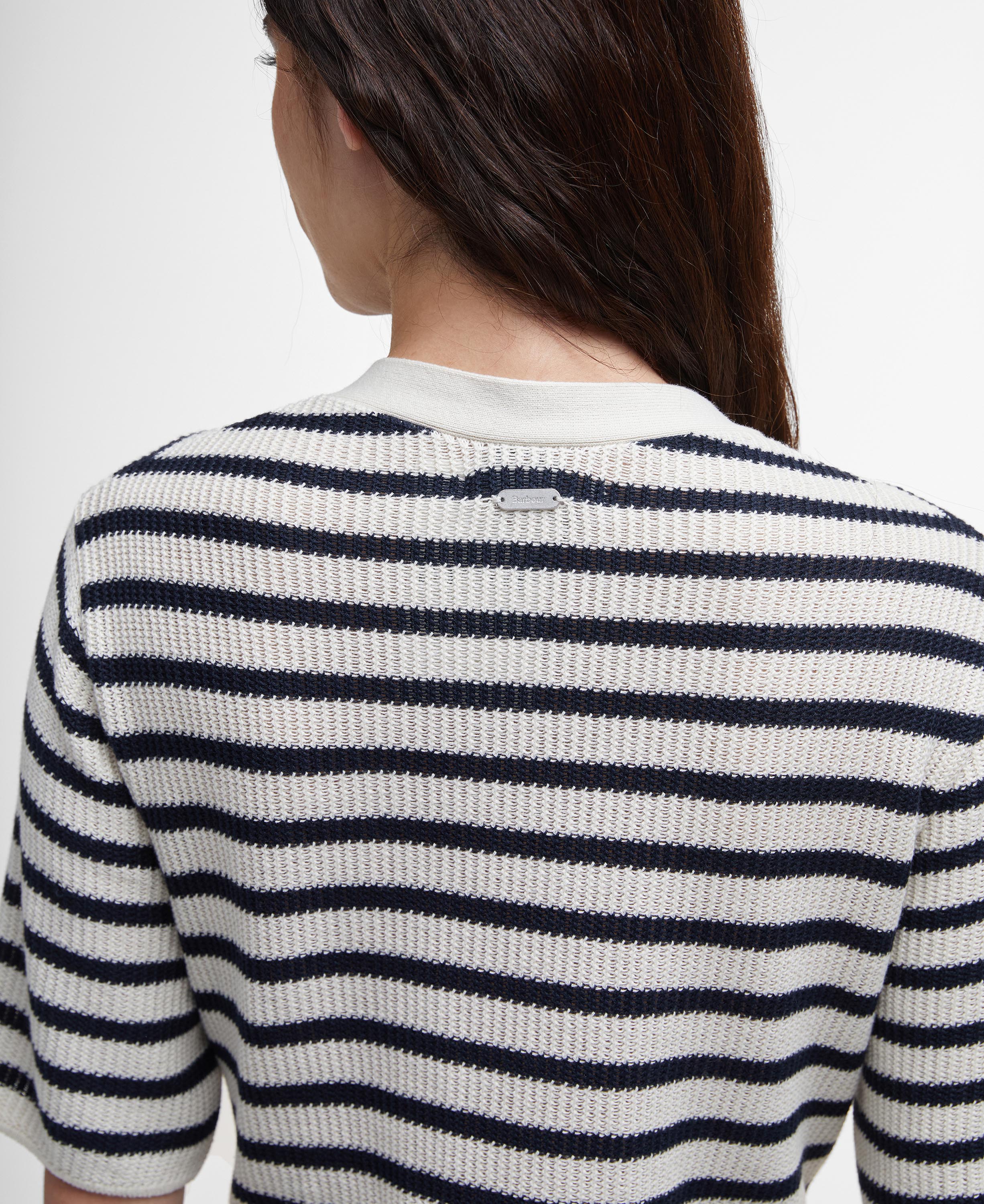 Abito midi Isla in maglia con motivo a righe image number 4