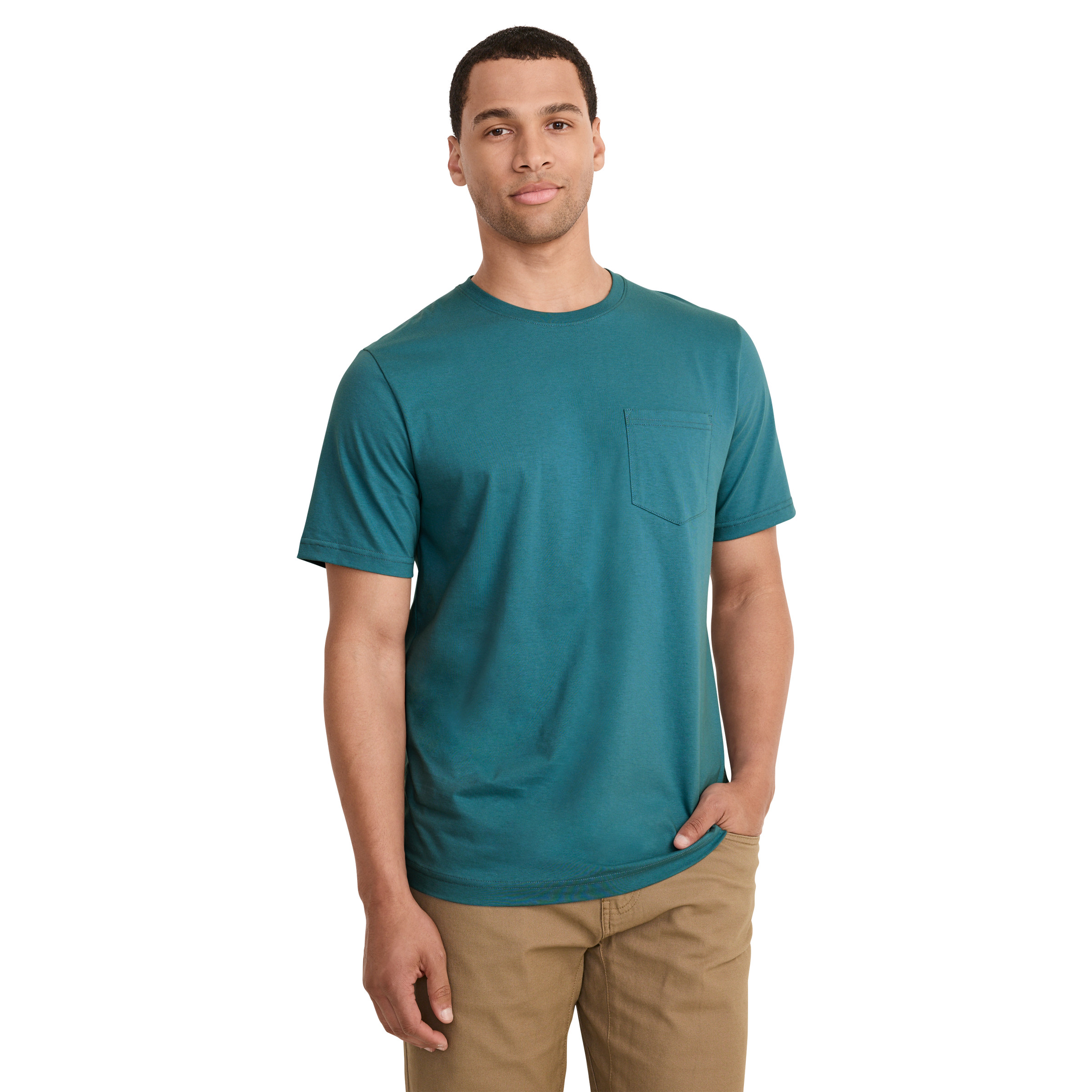 Jockey Men's Made in America Heritage Short Sleeve Pocket Tee - Picture 37 of 46