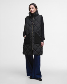 Bernice Gilet Black/Classic Tartan