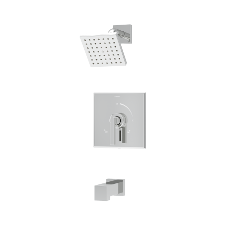 Duro Tub and Shower Trim with VersaFlex Integral Diverter