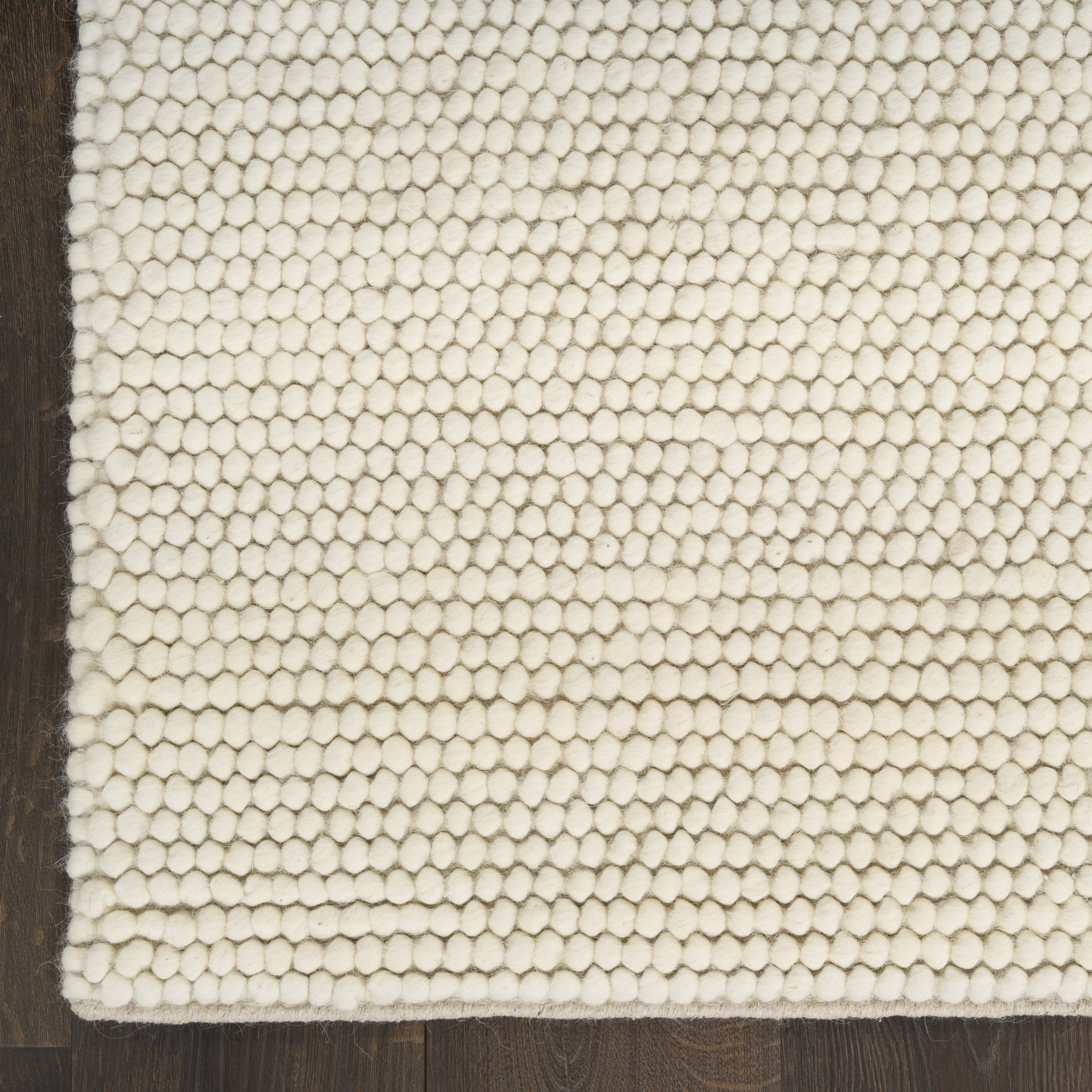 DKNY Pure Knots 4' x 6' Ivory Modern Indoor Rug
