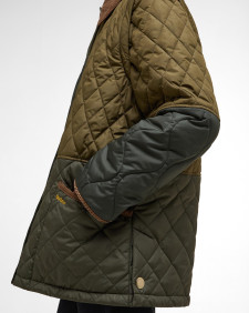 Lorrie Quilted Jacket Fern Leaf/Sage/Light Sage