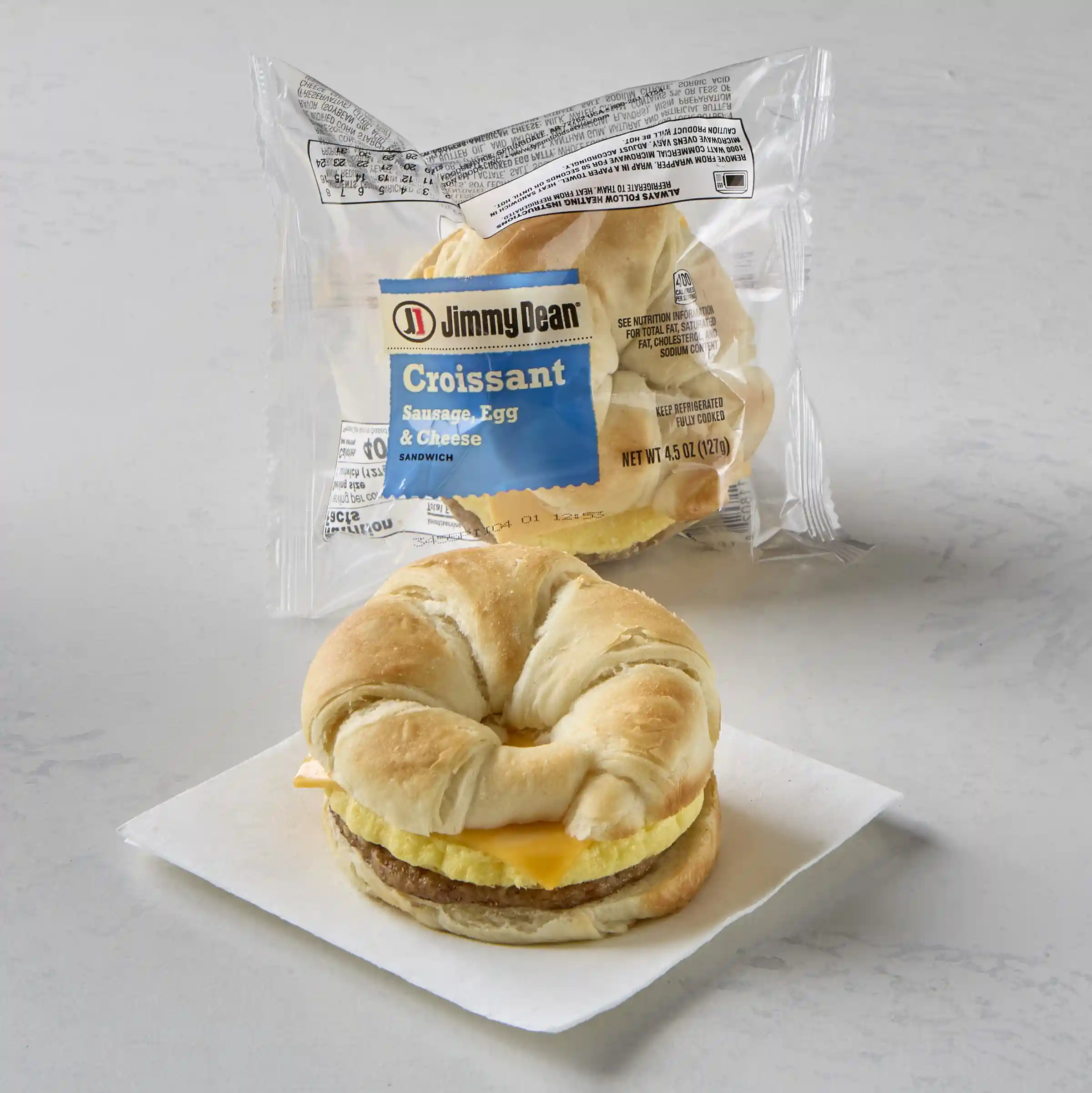 Jimmy Dean® Sausage, Egg and Cheese Croissant Sandwich https://images.salsify.com/image/upload/s--Nghvdy3T--/q_25/e3160c580dc304d6e453604dbc270ebd685cb004.webp