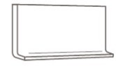 Trajectory 6×12 Cove Base Matte