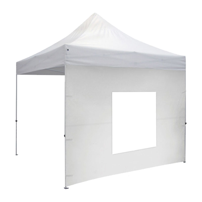 (1) Non-Printed White Tent Wall