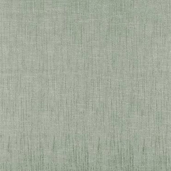 Muted sage-gray woven fabric panel displaying subtle vertical striations and crosshatch; lies flat and evenly lit, serving as a neutral upholstery- or wallpaper-like background.