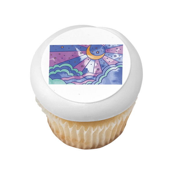 Prismatic Sky PhotoCake® Edible Image®