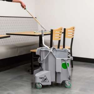 Unger, Desk & Table Cleaning Kit, 24", Gray