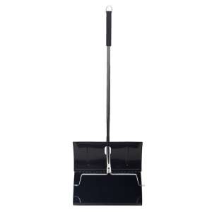 Impact, Lobby, Black, 12", Dust Pan with Long Handle