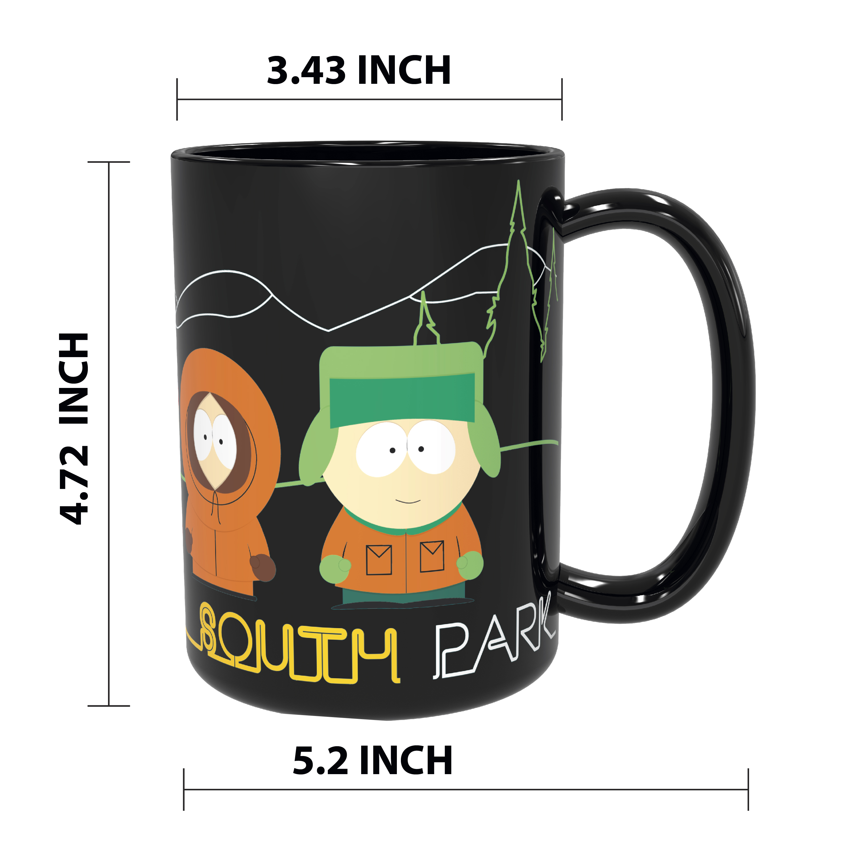 South Park 15 ounce Coffee Mug, Cartman, Kenny & Kyle slideshow image 8 South Park 15 ounce Coffee Mug, Cartman, Kenny & Kyle slideshow image 8