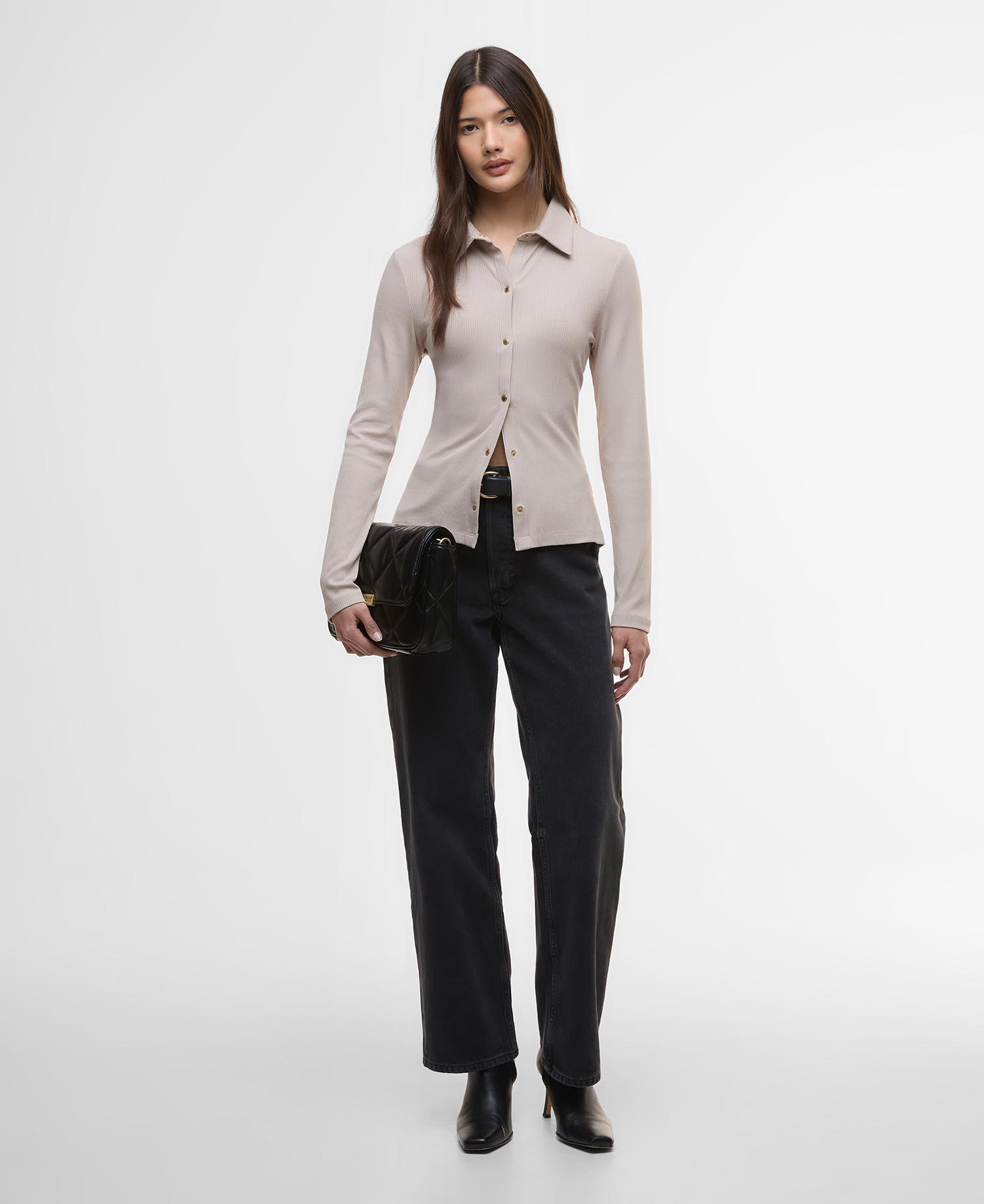 Chloe Ribbed Top image number 1