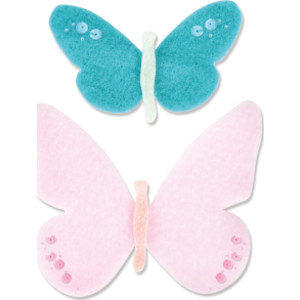 Bigz&trade; Dies, Textile Butterflies