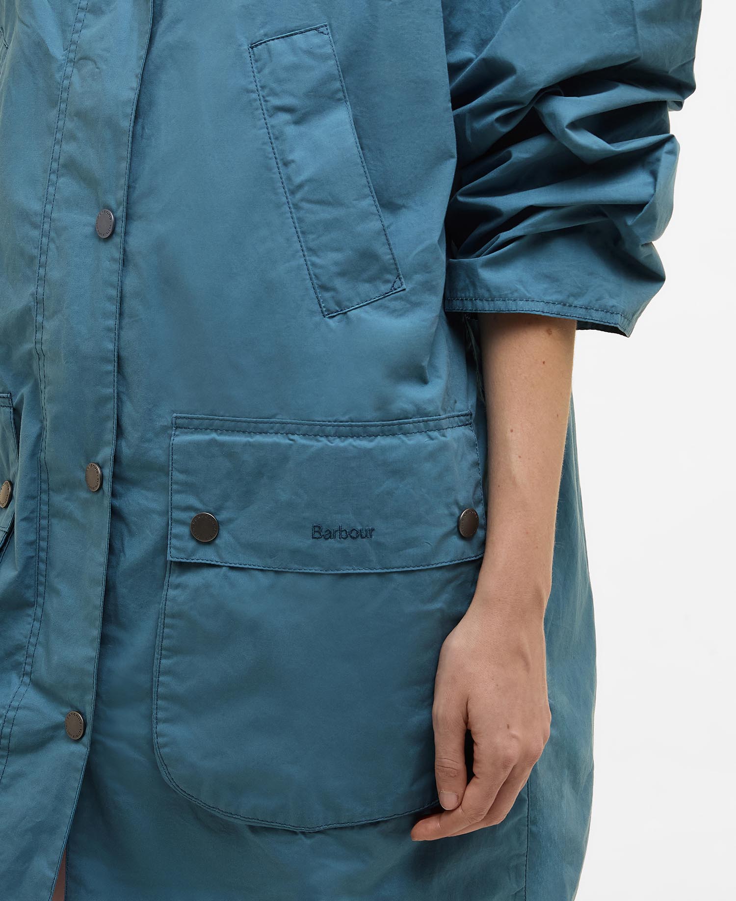 Barbour The Edit by Alexa Pattie Showerproof Parka image number 6