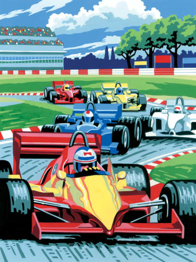 Painting By Numbers - Grand Prix (Junior Small)