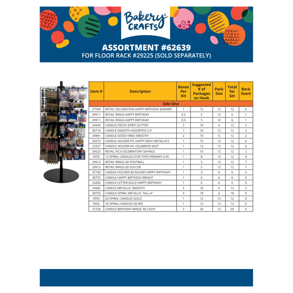 Candle Assortment 62639 Flyer