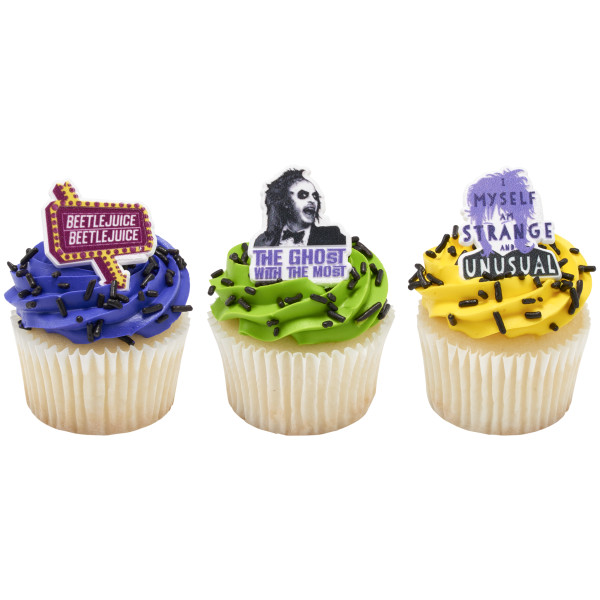 BEETLEJUICE Cupcake Rings