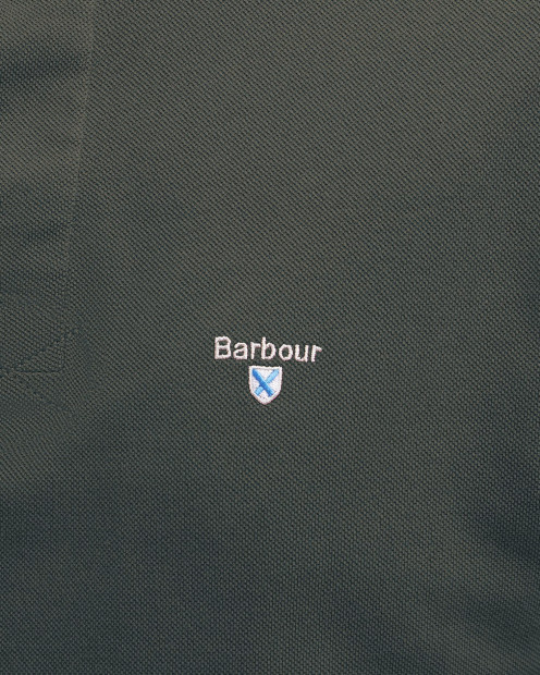 Hart Short-Sleeved Polo Shirt Dark Olive