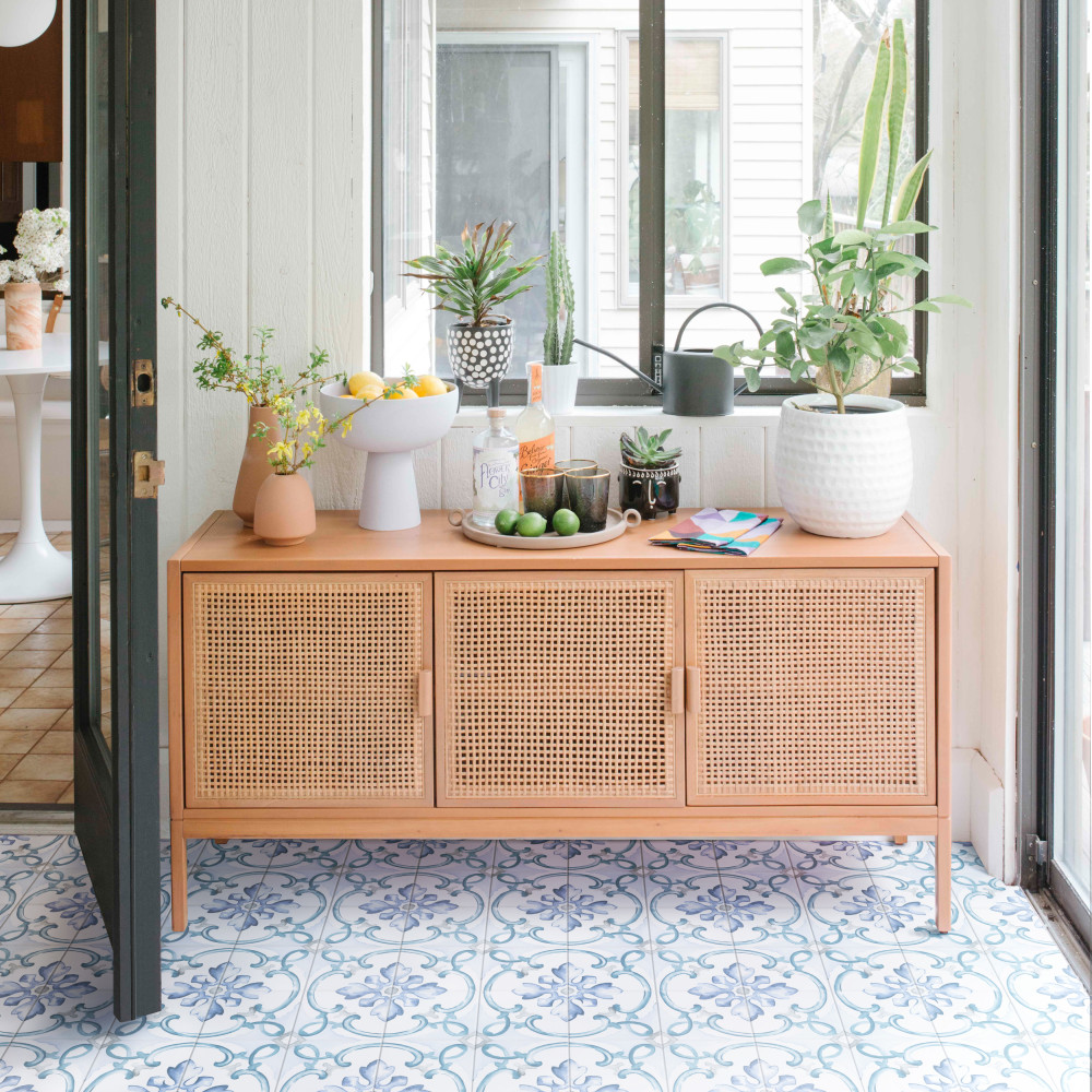 Sample – Saint Germain Gele Deco Jules Porcelain Floor and Wall Tile