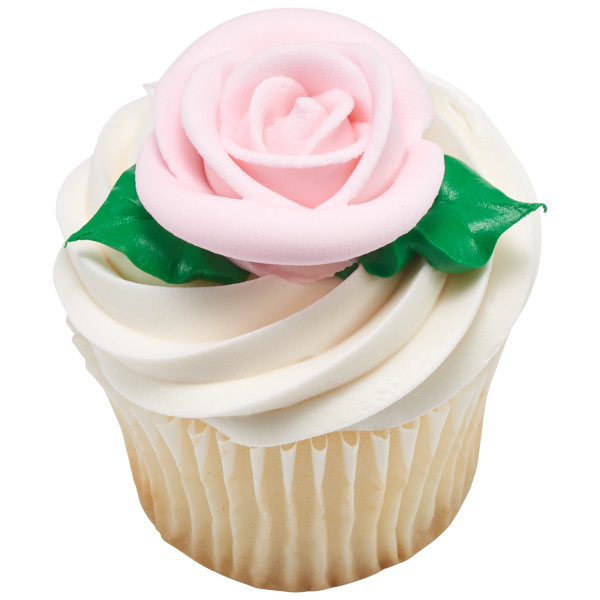 Sugarfair™ Brides Pink Large Classic Sugar Rose Decorations