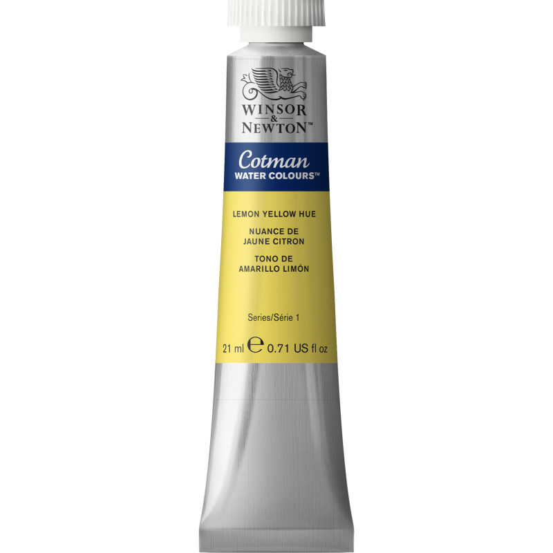 Cotman Watercolor Paint, 21 mL Tube, Lemon Yellow Hue