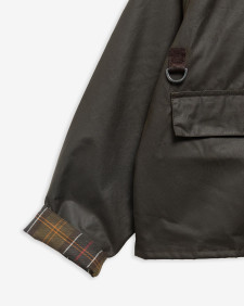 Women's Spey Waxed Jacket Olive-Classic