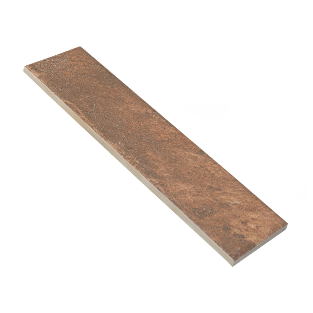 Brooklin Brick Cotto 2-3/8 in. x 9-3/4 in. Porcelain Floor and Wall Tile