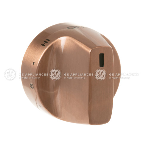 Brushed Copper Single Element Knob