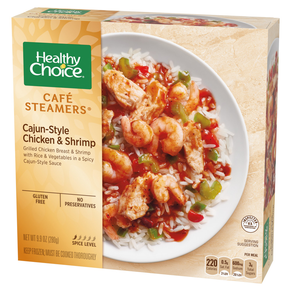 HEALTHY CHOICE Cafe Steamers Cajun Style Chicken And Shrimp Conagra
