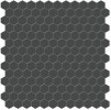 Studio Anthracite 1″ Hexagon Mosaic Matte