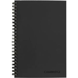 30% Recycled Business Notebook, 4.875 in x 8 in, 1 Subject, Legal Ruled, 80 Sheets, Gray
