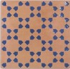Bejmat Tan Azure 6×6 Decorative Tile Matte