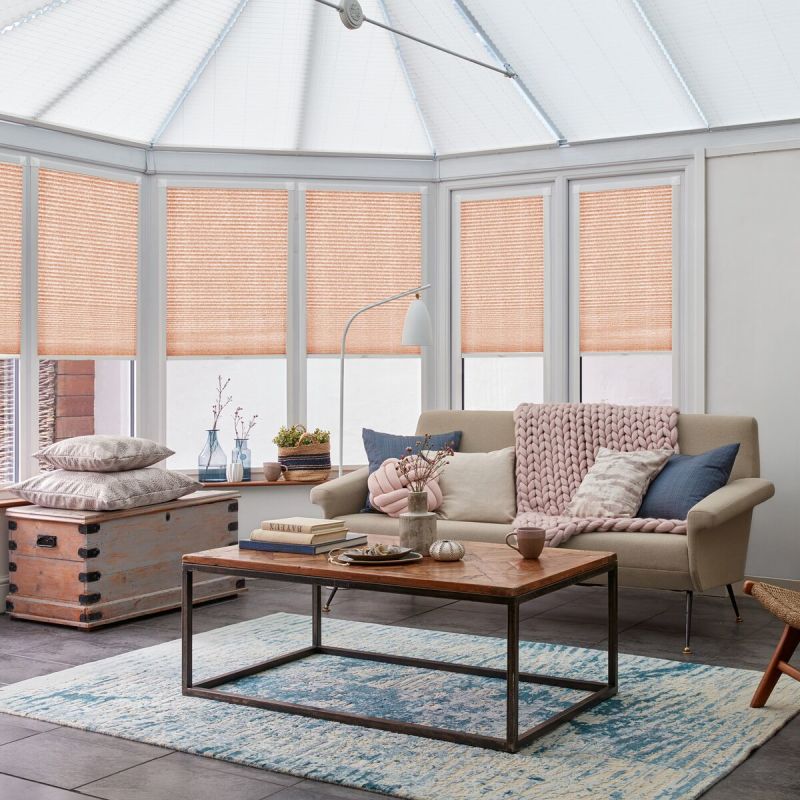 Odell Rust Pleated blind