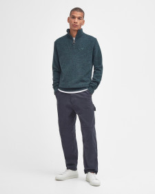 Essential Half-Zip Jumper Seaweed Mix