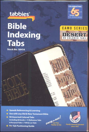 Old & New Testament Tabs: Desert Camo