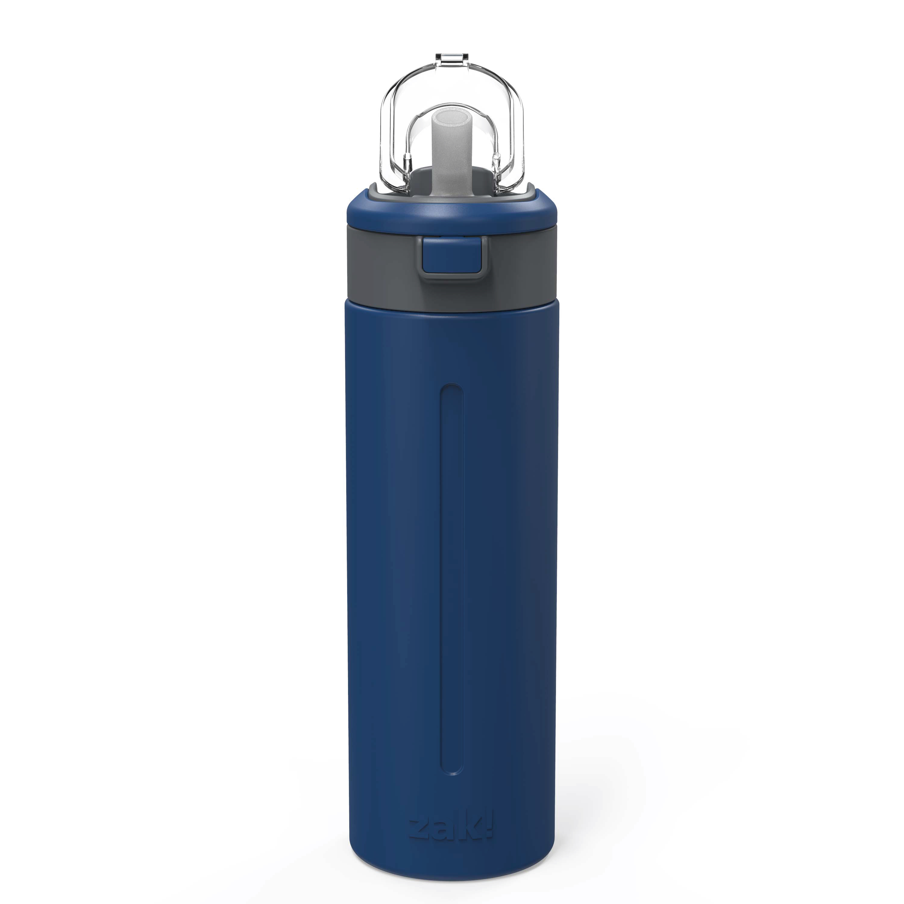 Genesis 24 ounce Vacuum Insulated Stainless Steel Water Bottle, Indigo slideshow image 3