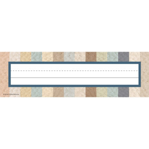 Everyone is Welcome Flat Name Plates, Pack of 36