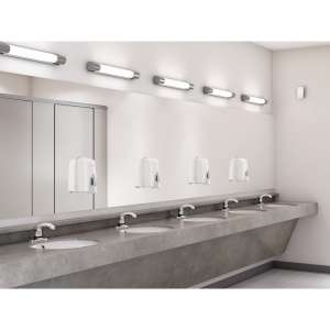 Rubbermaid Commercial, AutoFaucet, Milano 4" Center Set, Polished Chrome, Kit 4