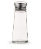 3 oz. Traex© Dripcut© smooth glass salt and pepper shakers   with chrome-plated mushroom style top