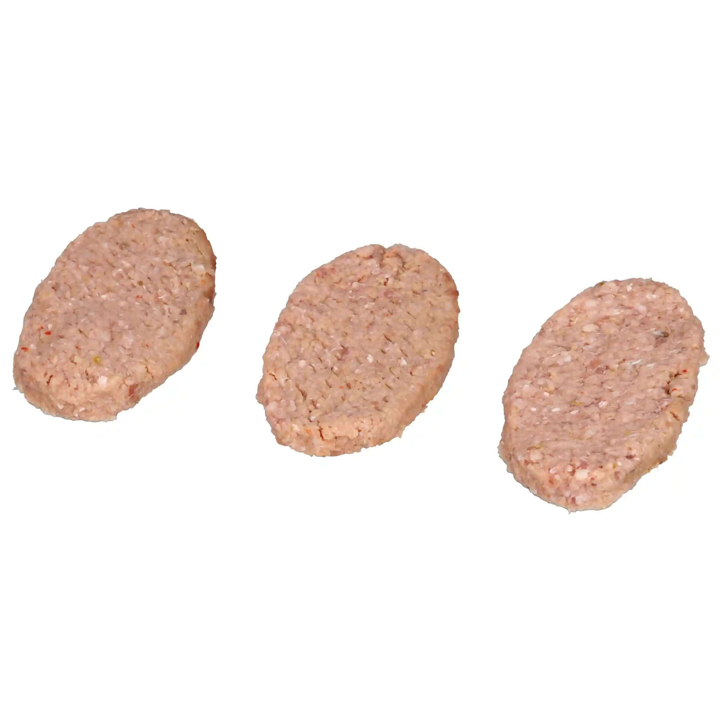 AdvancePierre™ Raw Green Bell Pepper, Onion, Spice and Beef Salisbury Patties, 3 oz._image_2