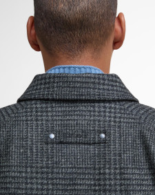 Lorden Wool Overcoat Charcoal