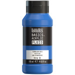 Liquitex BASICS Acrylic Fluid 118 mL Bottle Fluorescent Blue
