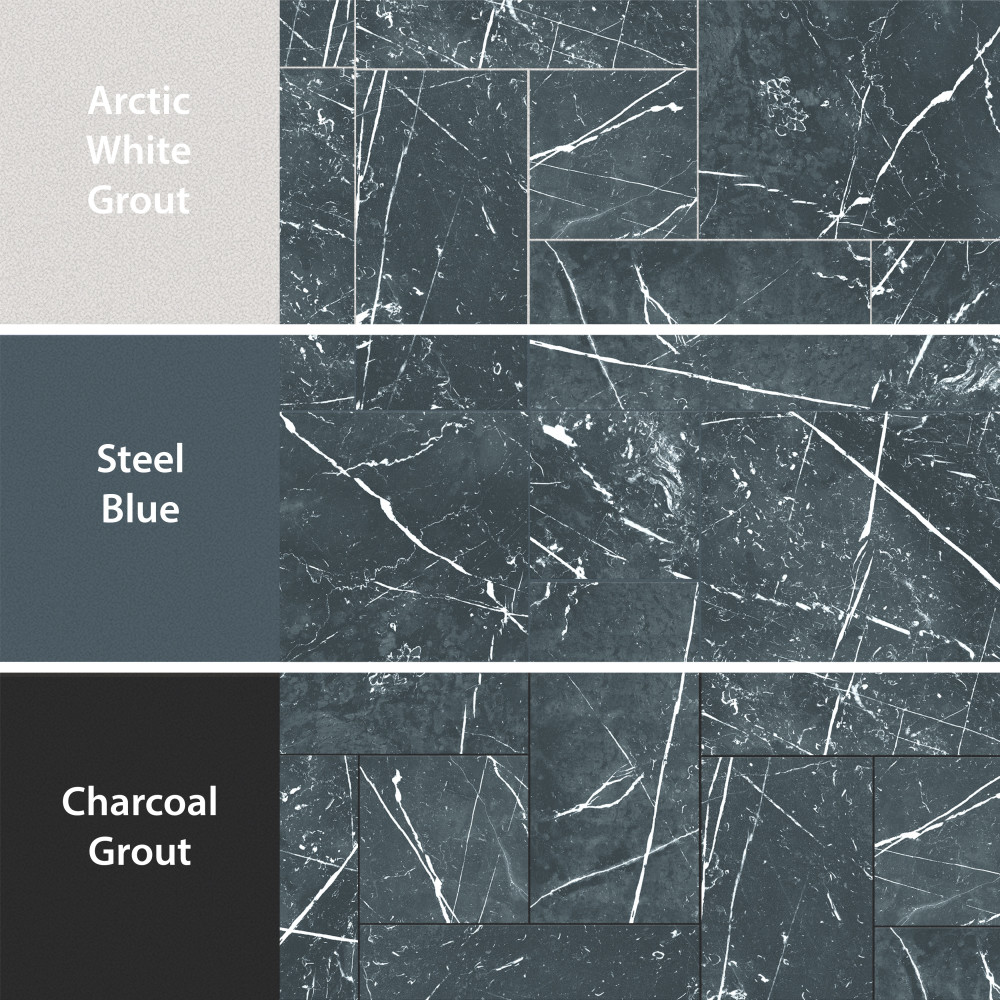 Timeless Marquina Natural Modular 39-3/8 in. x 39-3/8 in. Porcelain Floor and Wall Tile