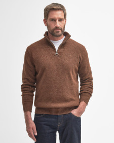 Essential Half-Zip Jumper Sandstone